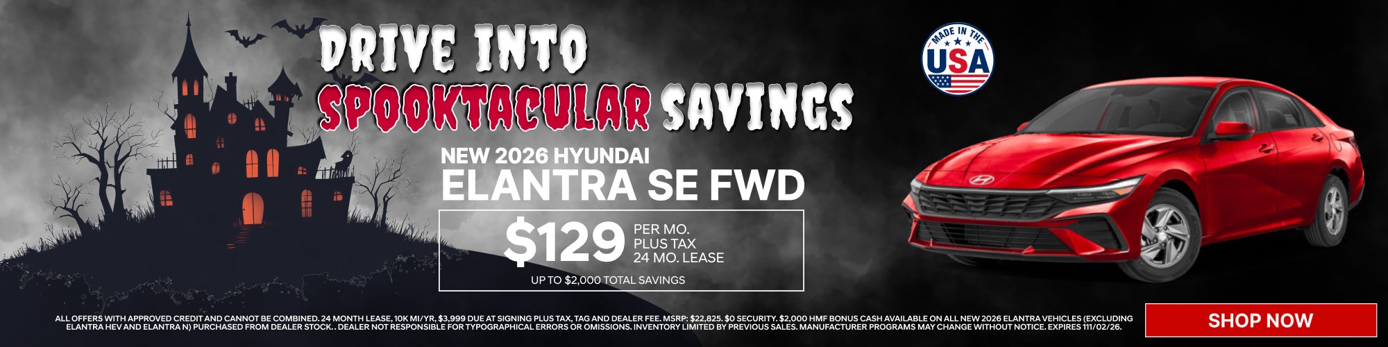 NEW 2026 HYUNDAI ELANTRA SE FWD